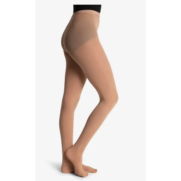 Women's S/5 Capezio Ultra Soft Transition Tight in Light Suntan (LSN),‎ L/XL NIB